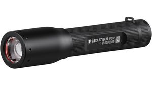 Torch, LED, Rechargeable, 140lm, 100m, IPX4, Black
